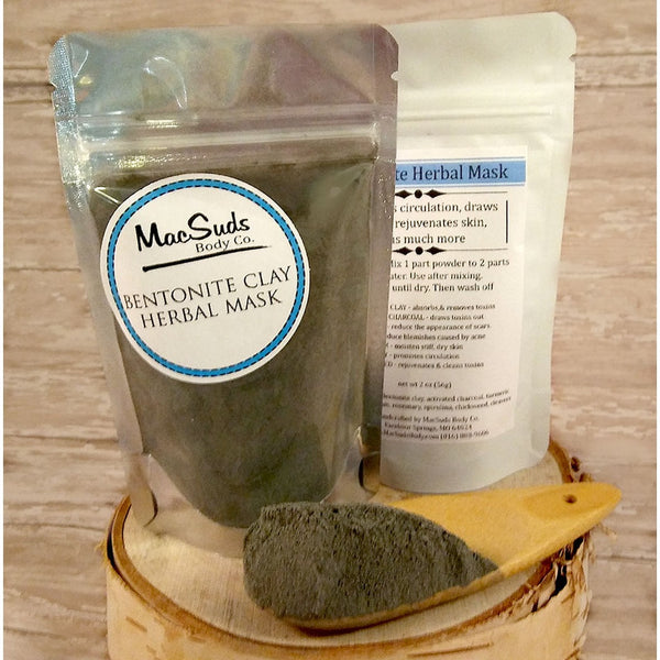 Bentonite Herbal Clay Face Mask