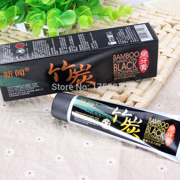 Bamboo Charcoal Teeth Whitening & Black Adult Toothpaste