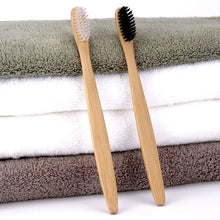 Eco-friendly Bamboo Charcoal Toothbrush Soft Fine Bristles