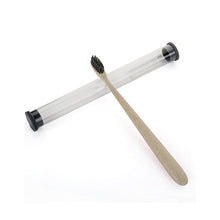The Portable Travel Toothbrush Wheat Soft Bamboo Charcoal