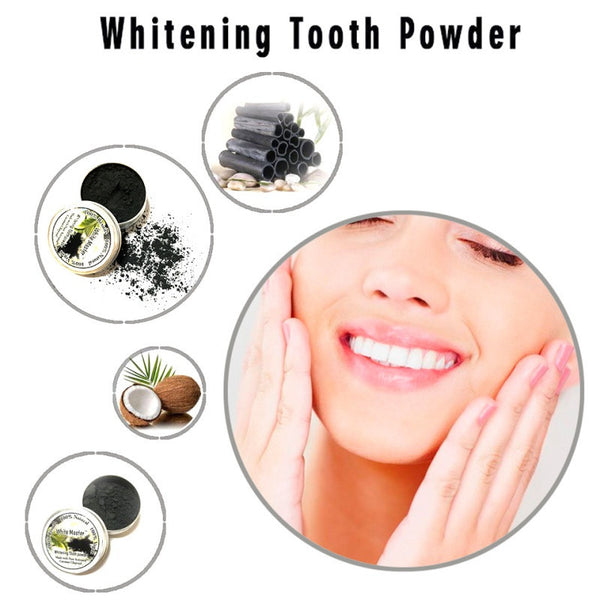 Pure Activated Coconut Charcoal Whitening Teeth Powder