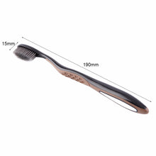 Super Soft Bamboo Charcoal Toothbrush 1pcs Non-Antibacterial Dental Oral Clean Care Health Charcoal Toothbrush