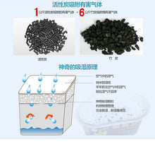 vanzlife interior closet clothes charcoal desiccant moisture absorbent desiccant mildew proof box