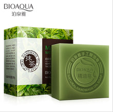 Bamboo charcoal Handmade soap remove blackhead acne