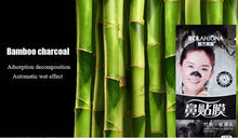 bamboo charcoal mask nose pad remove blackhead - deep cleansing face masks