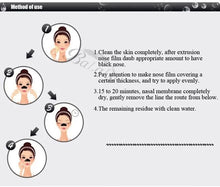 bamboo charcoal mask nose pad remove blackhead - deep cleansing face masks